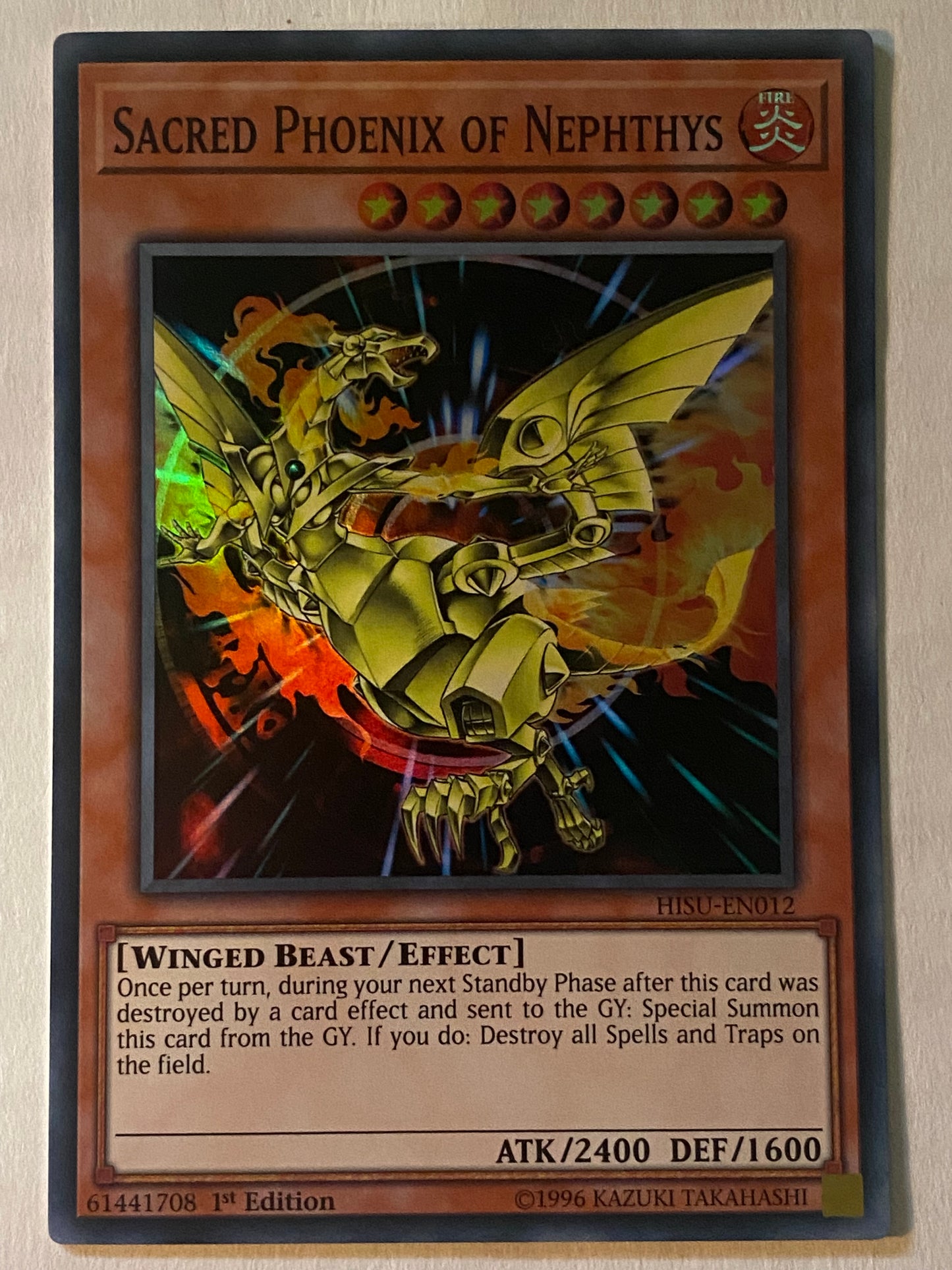 Sacred Phoenix Of Nephthys HISU-EN012