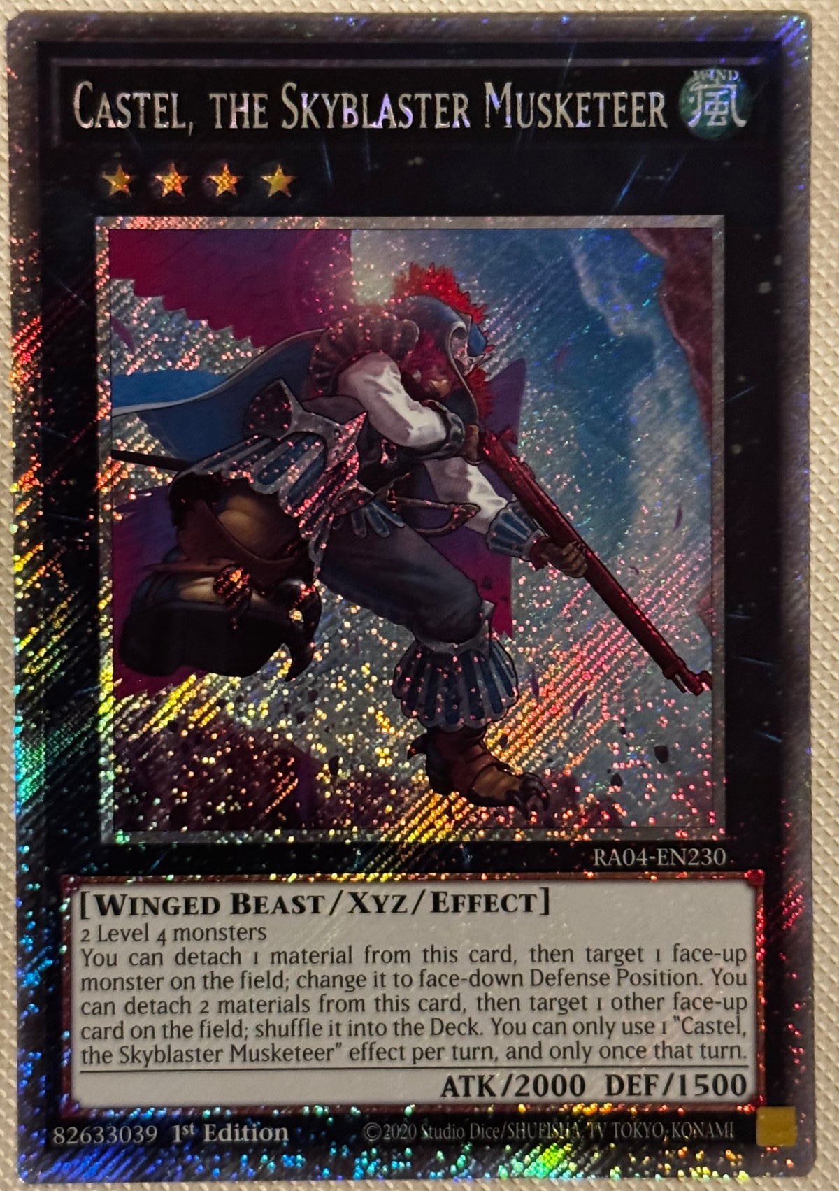 Castel, The Skyblaster Musketeer RA04-EN230