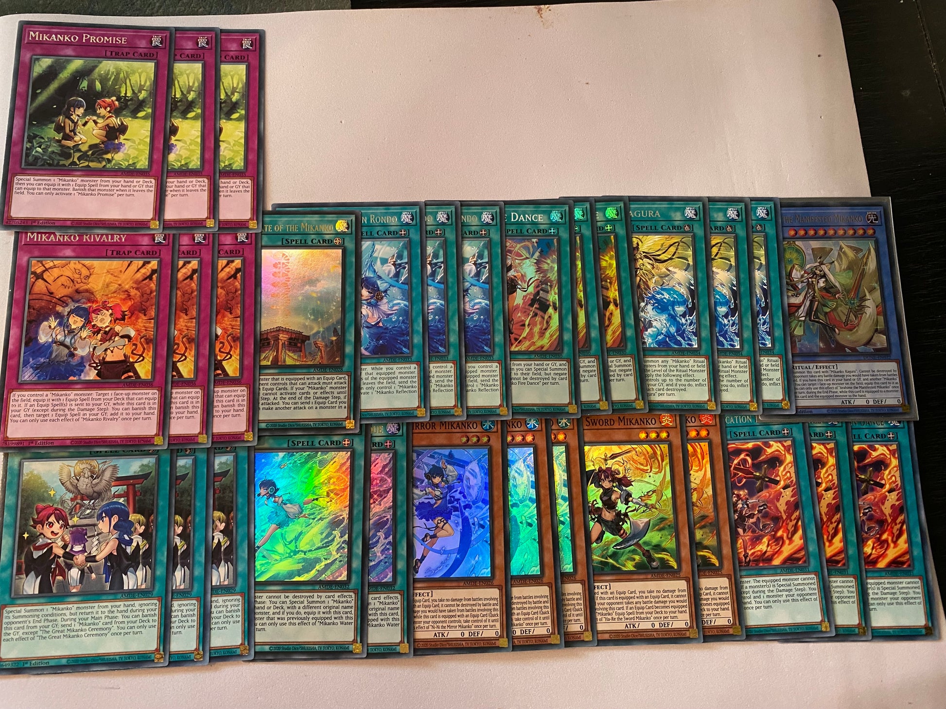 Mikanko Deck Base Genesis TCG Mikanko Deck Base Genesis TCG