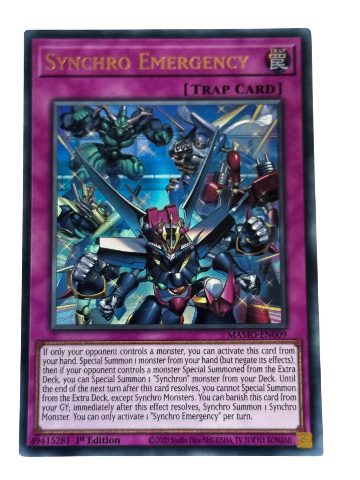 Synchro Emergency MAMO-EN009