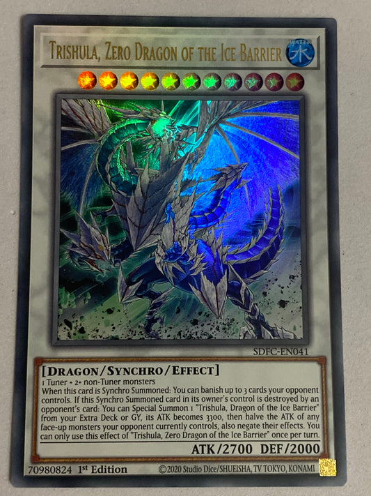 Trishula, Zero Dragon Of The Ice Barrier SDFC-EN041