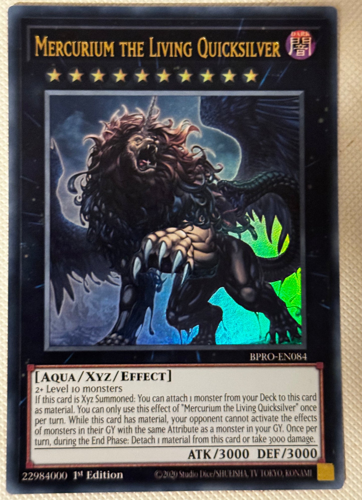 Mercurium The Living Quicksilver BPRO-EN084