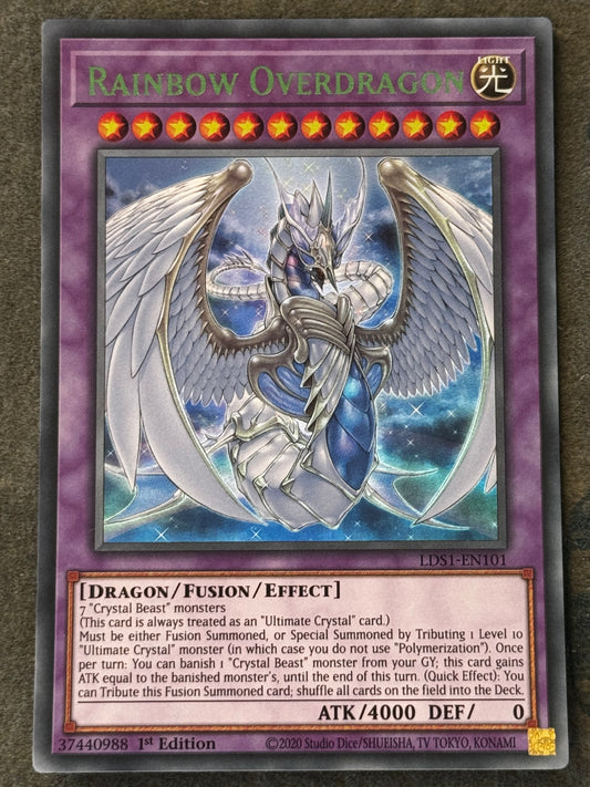 Rainbow Overdragon (Green Named) LDS1-EN101