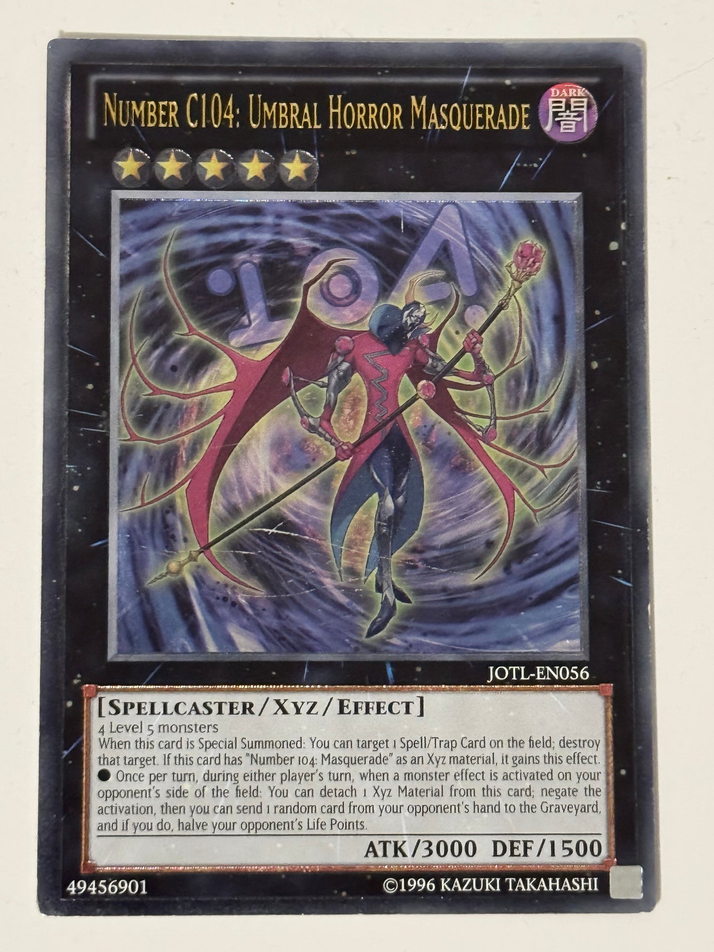 Number C104: Umbral Horror Masquerade JOTL-EN056