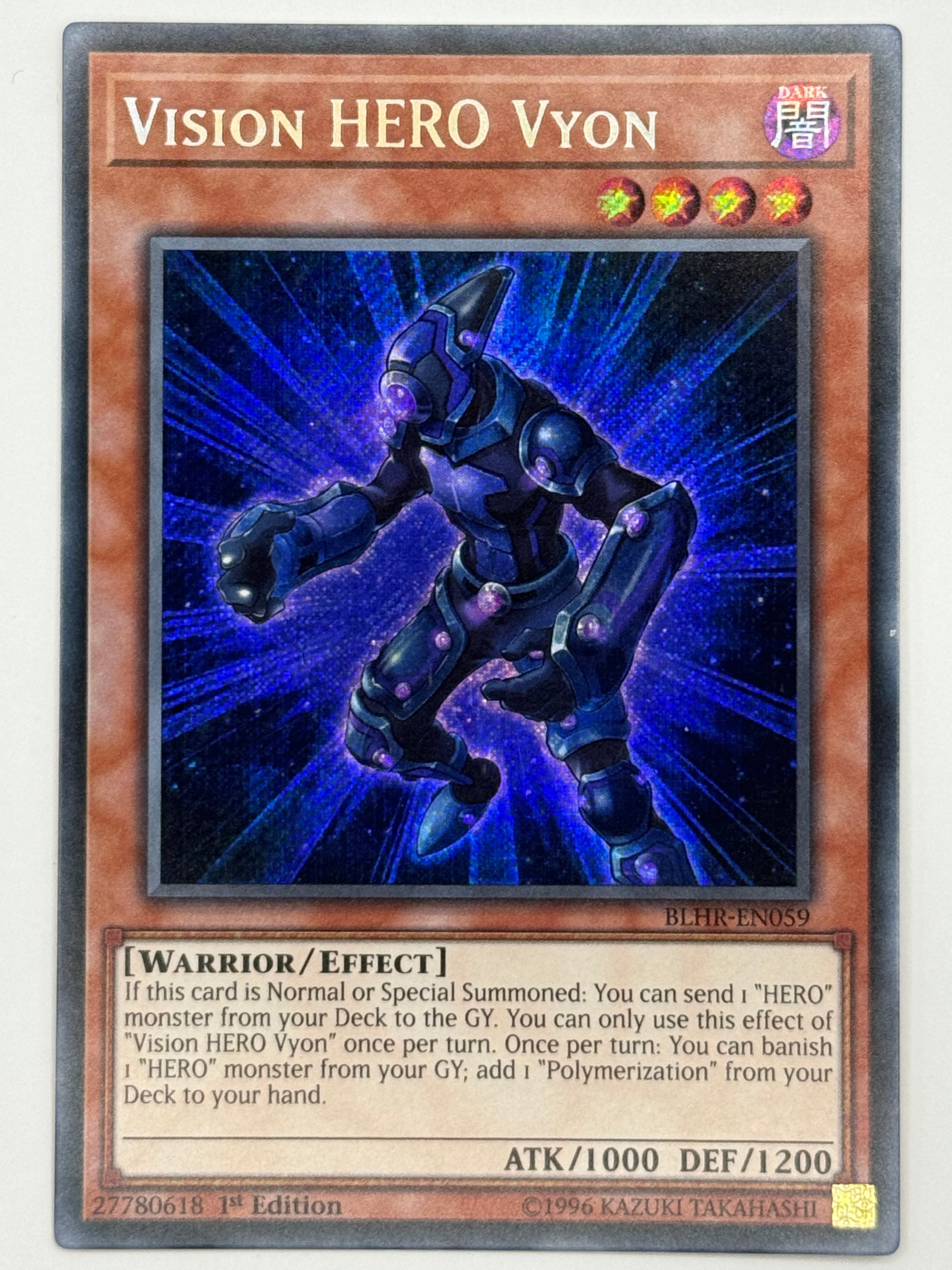 Vision HERO Vyon BLHR-EN059 – Genesis TCG