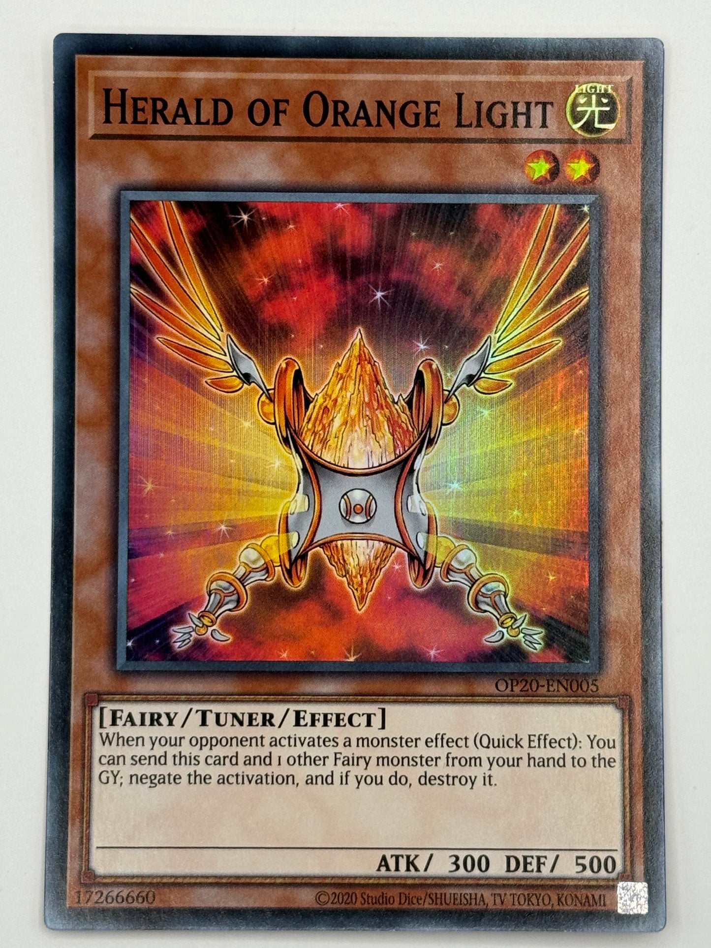 Herald Of Orange Light OP20-EN005