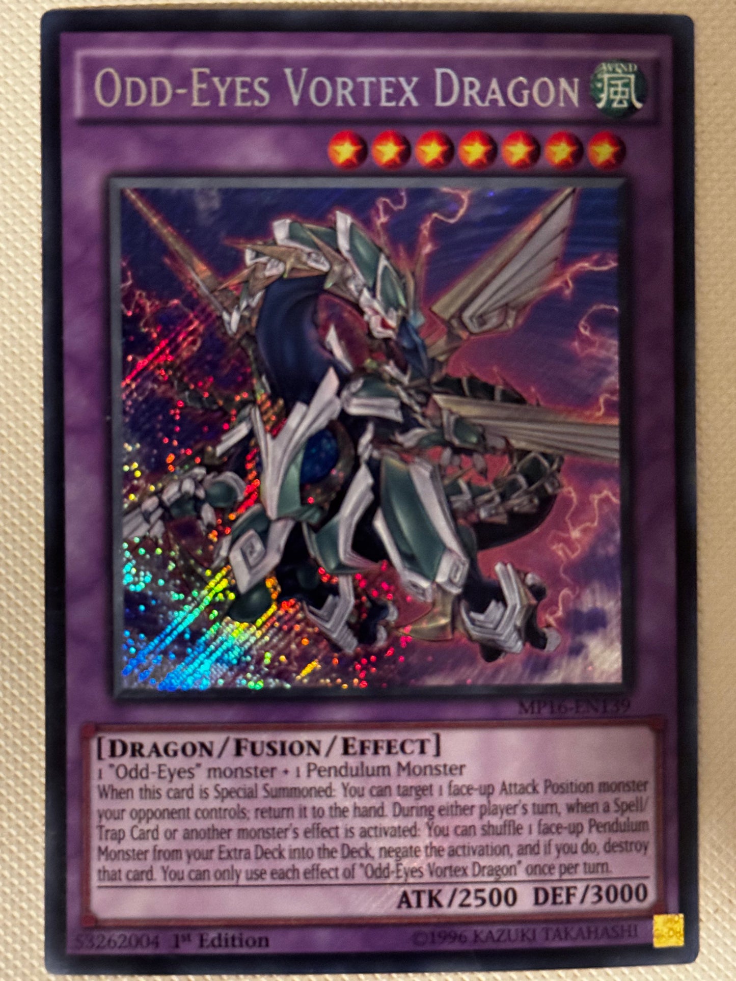 Odd-Eyes Vortex Dragon MP16-EN139
