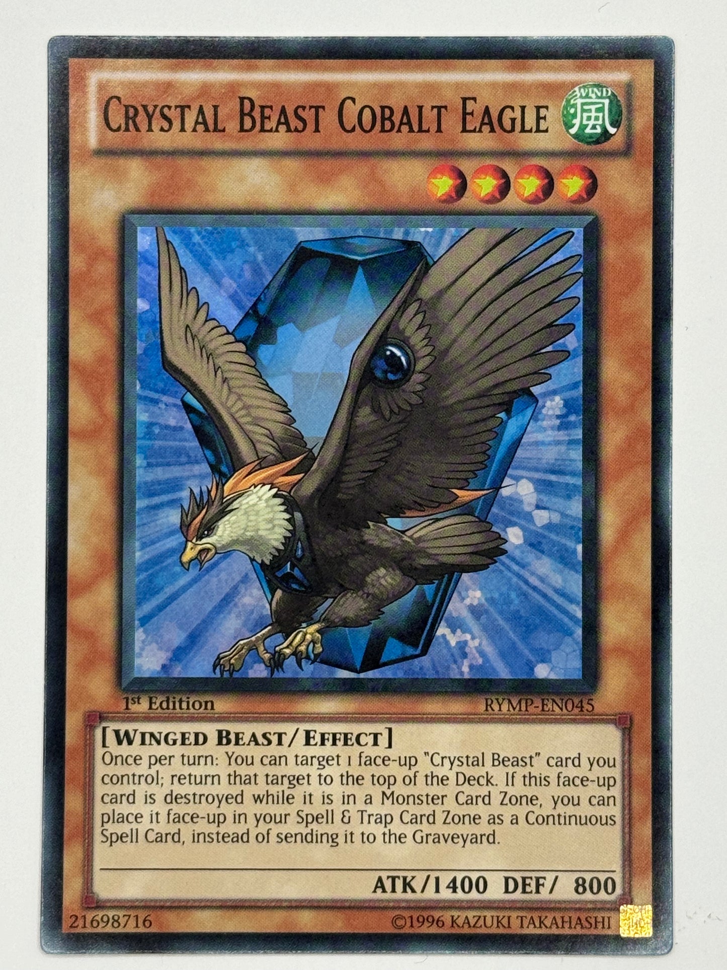 Crystal Beast Cobalt Eagle RYMP-EN045