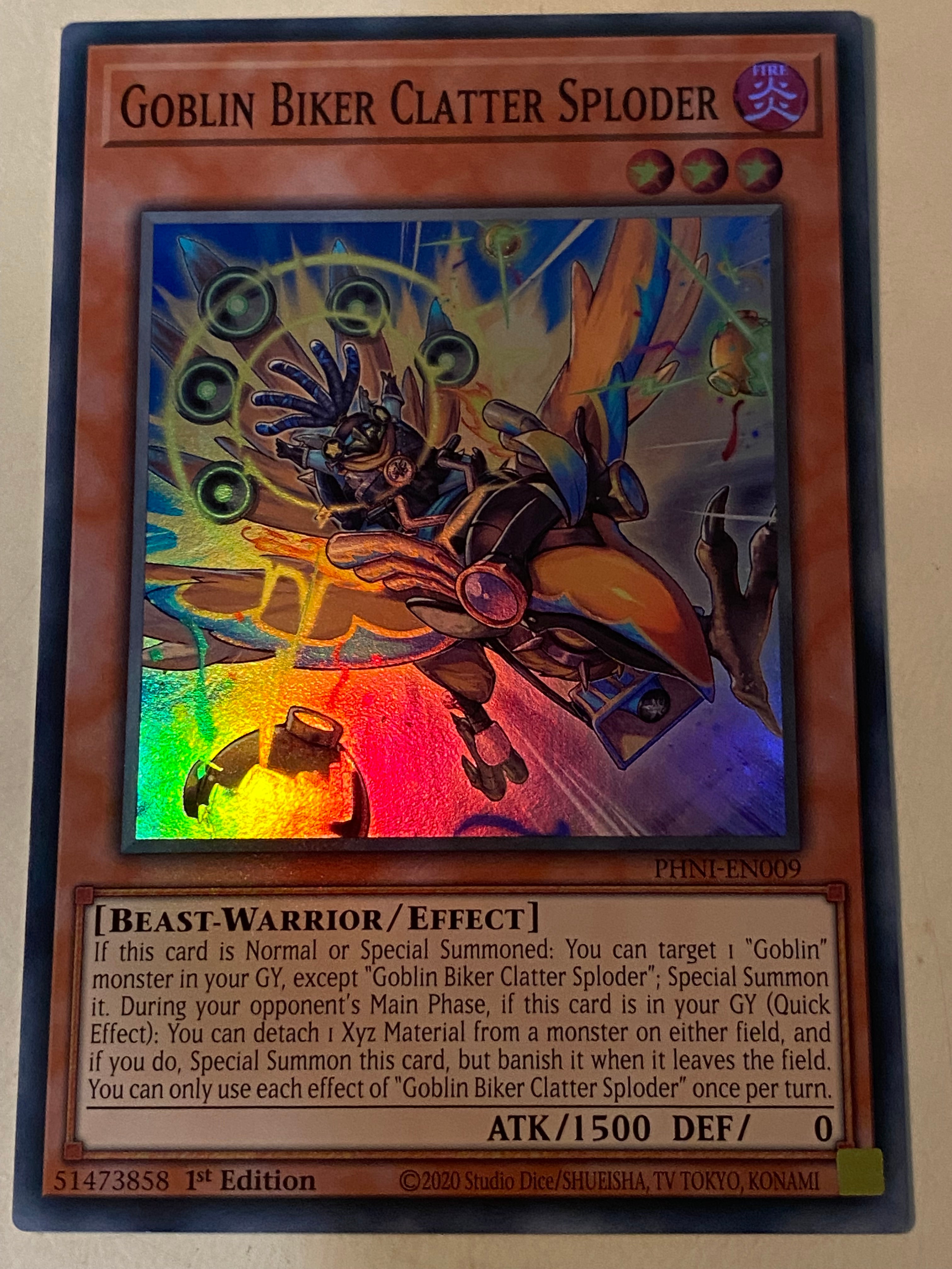 Goblin Biker Clatter Sploder PHNI-EN009 – Genesis TCG