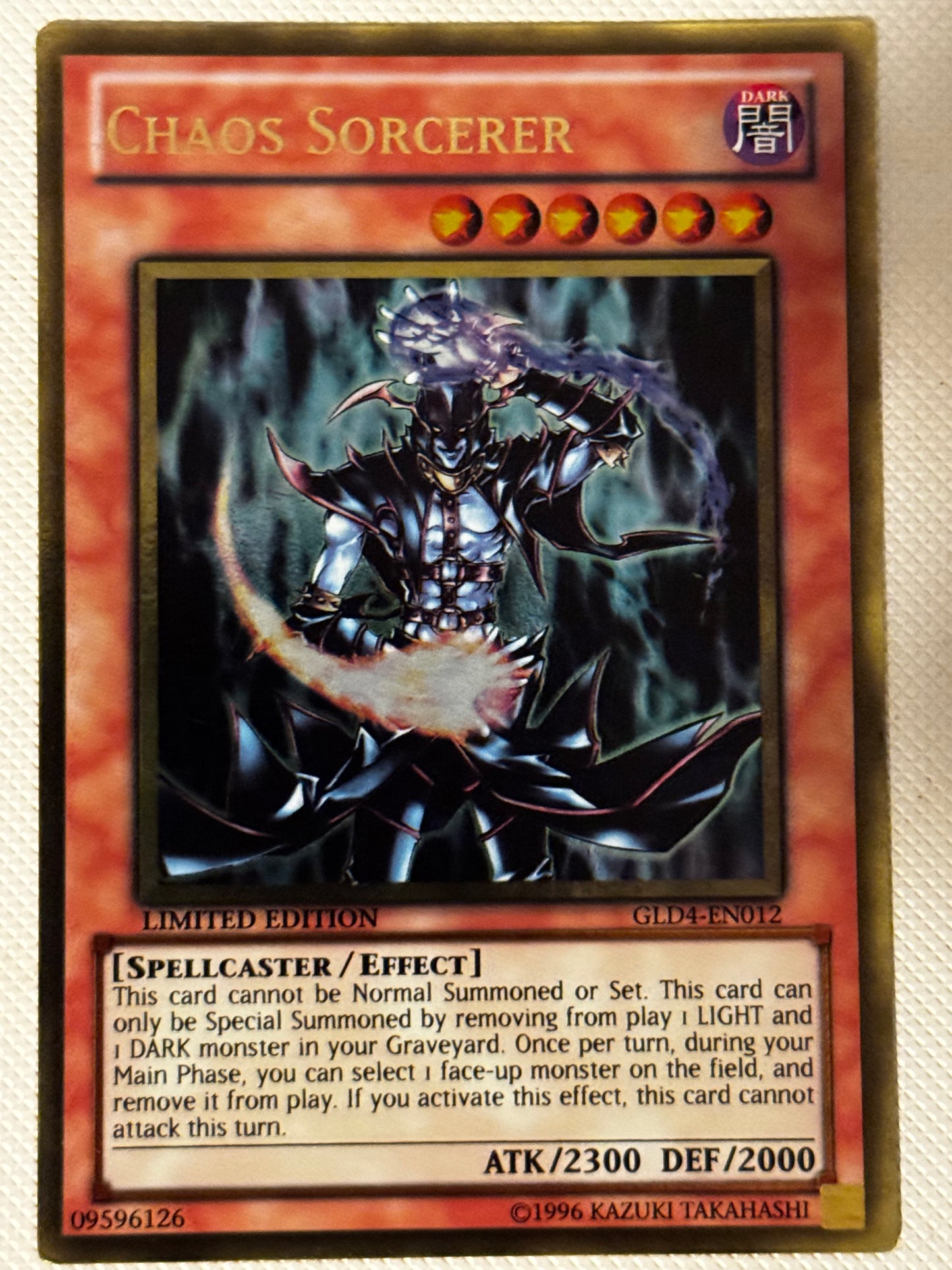 Chaos Sorcerer GLD4-EN012