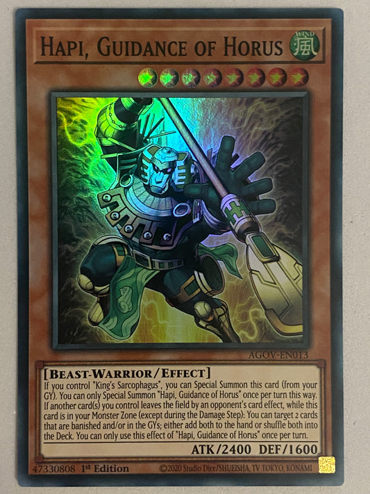 Hapi, Guidance of Horus AGOV-EN013