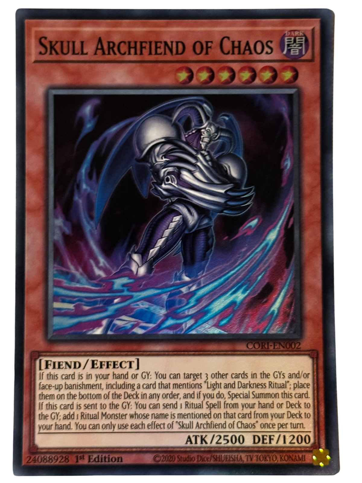 Skull Archfiend Of Chaos CORI-EN002