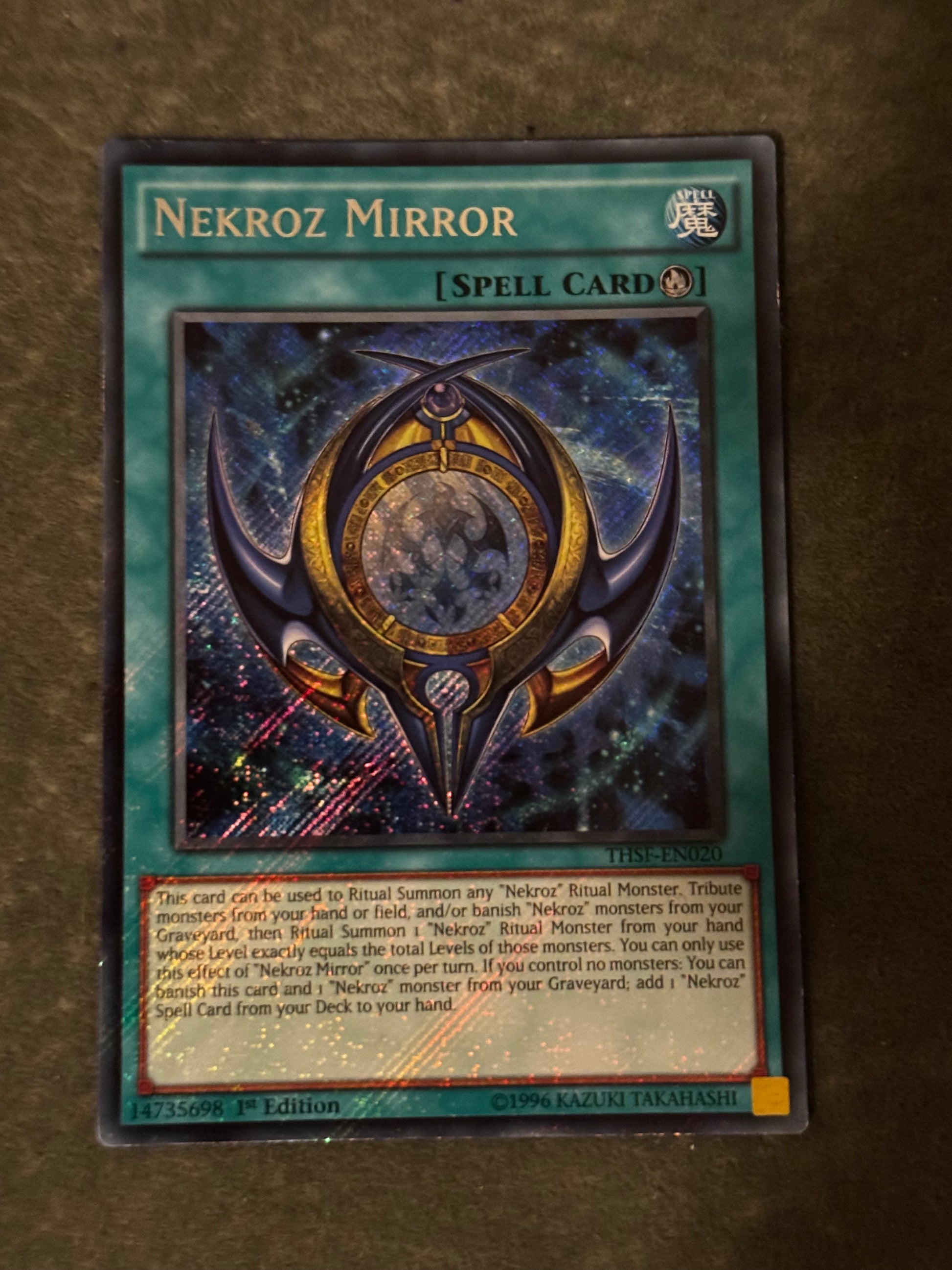 Nekroz Mirror THSF-EN020 Genesis TCG Nekroz Mirror THSF-EN020 Genesis TCG