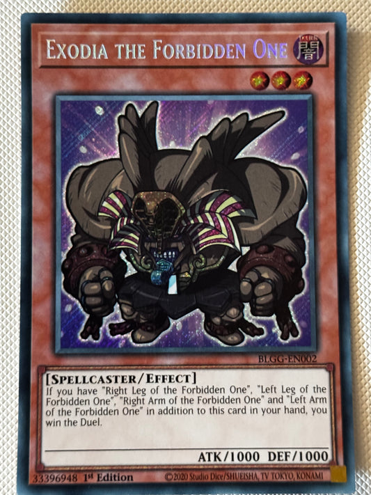 Exodia The Forbidden One BLGG-EN002