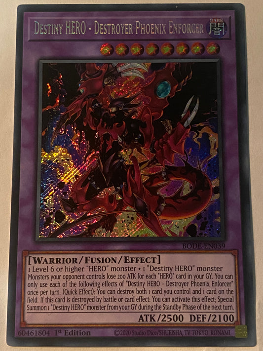 Destiny HERO - Destroyer Phoenix Enforcer BODE-EN039