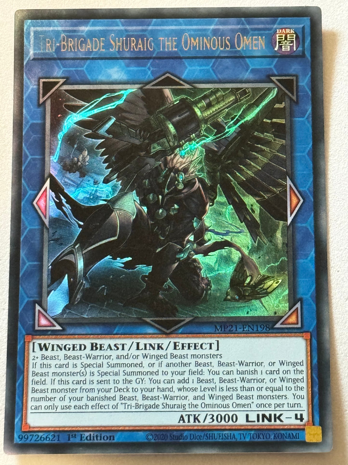 Tri-Brigade Shuraig The Ominous Omen MP21-EN198