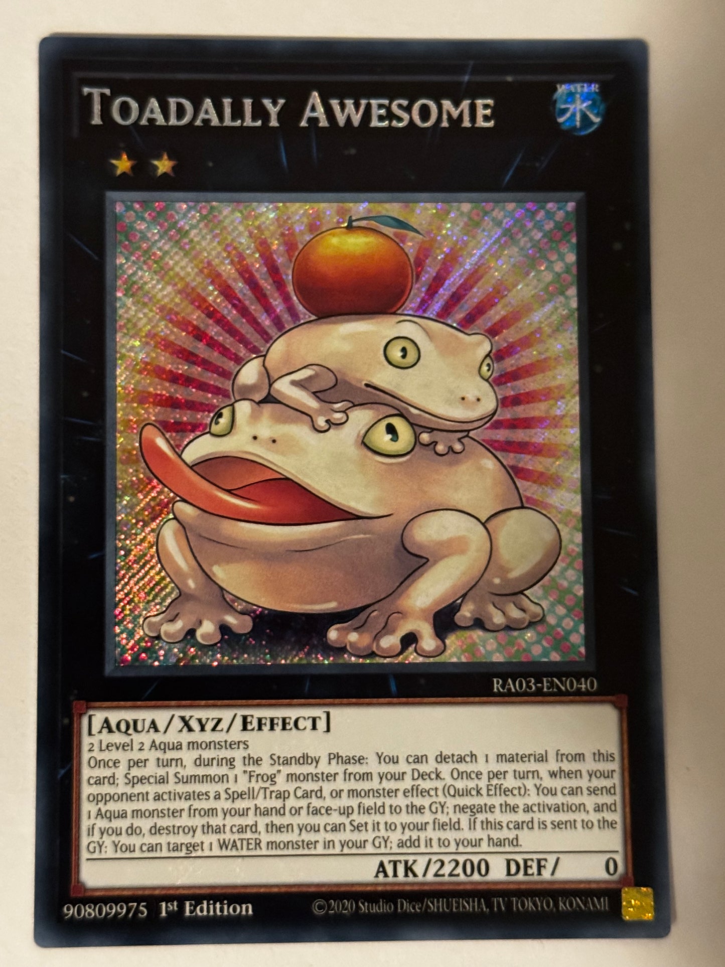 Toadally Awesome RA03-EN040