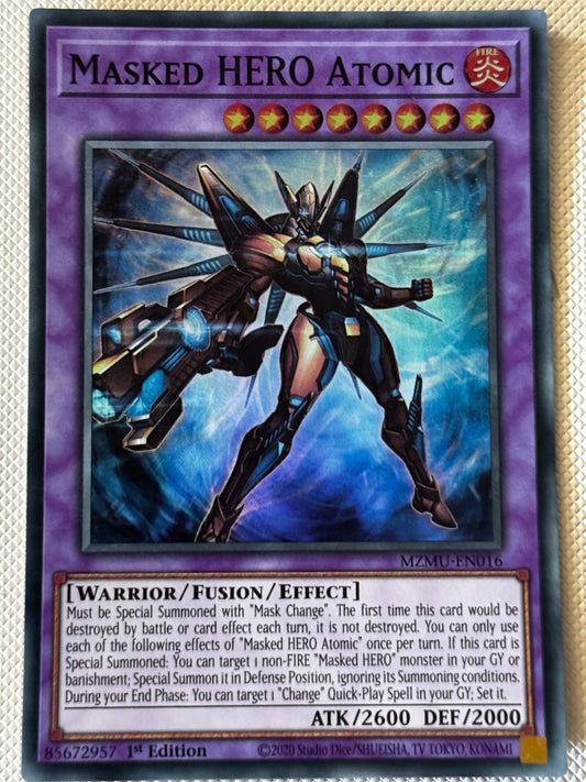 Masked HERO Atomic MZMU-EN016