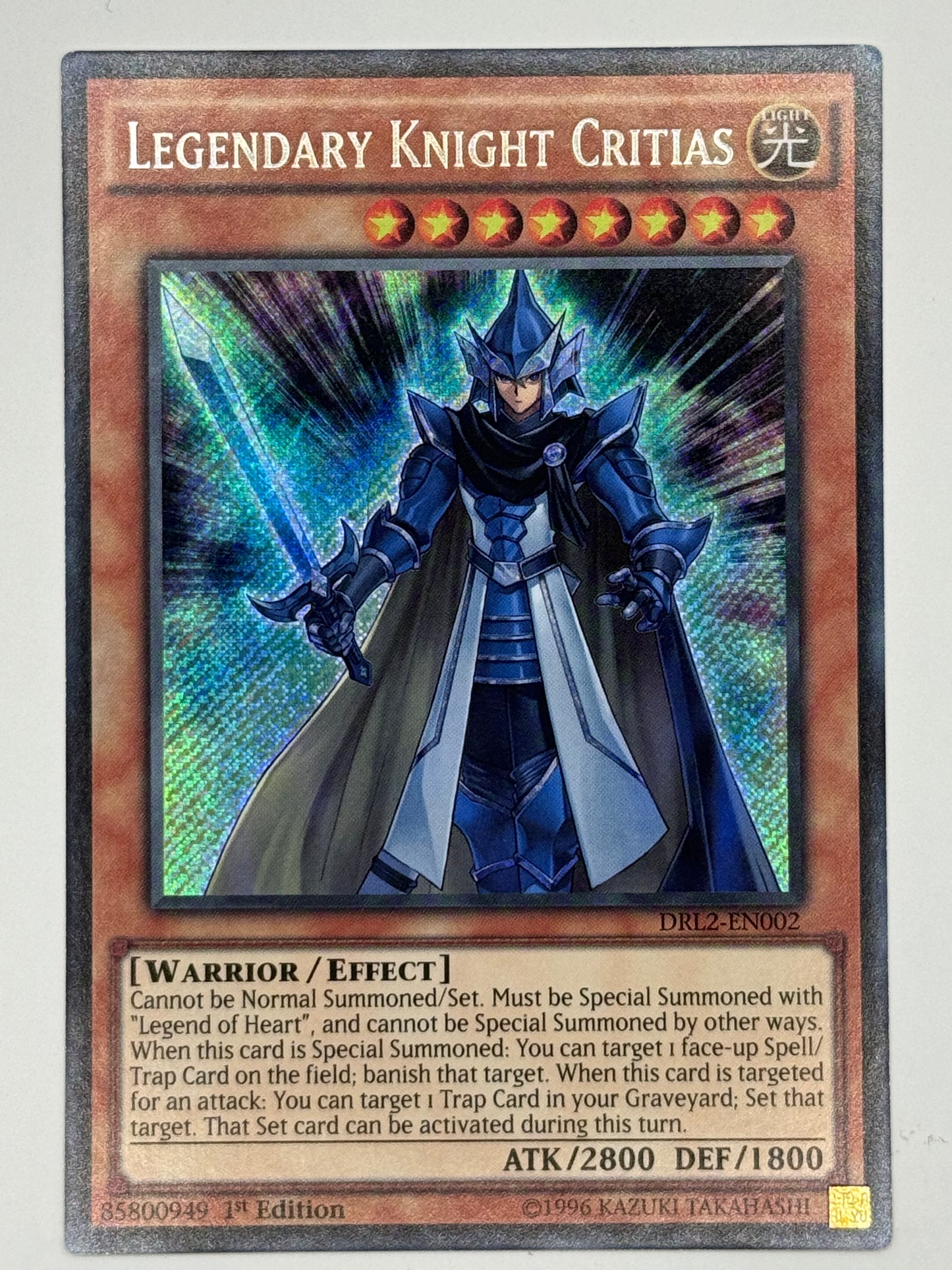 Legendary Knight Critias DRL2-EN002