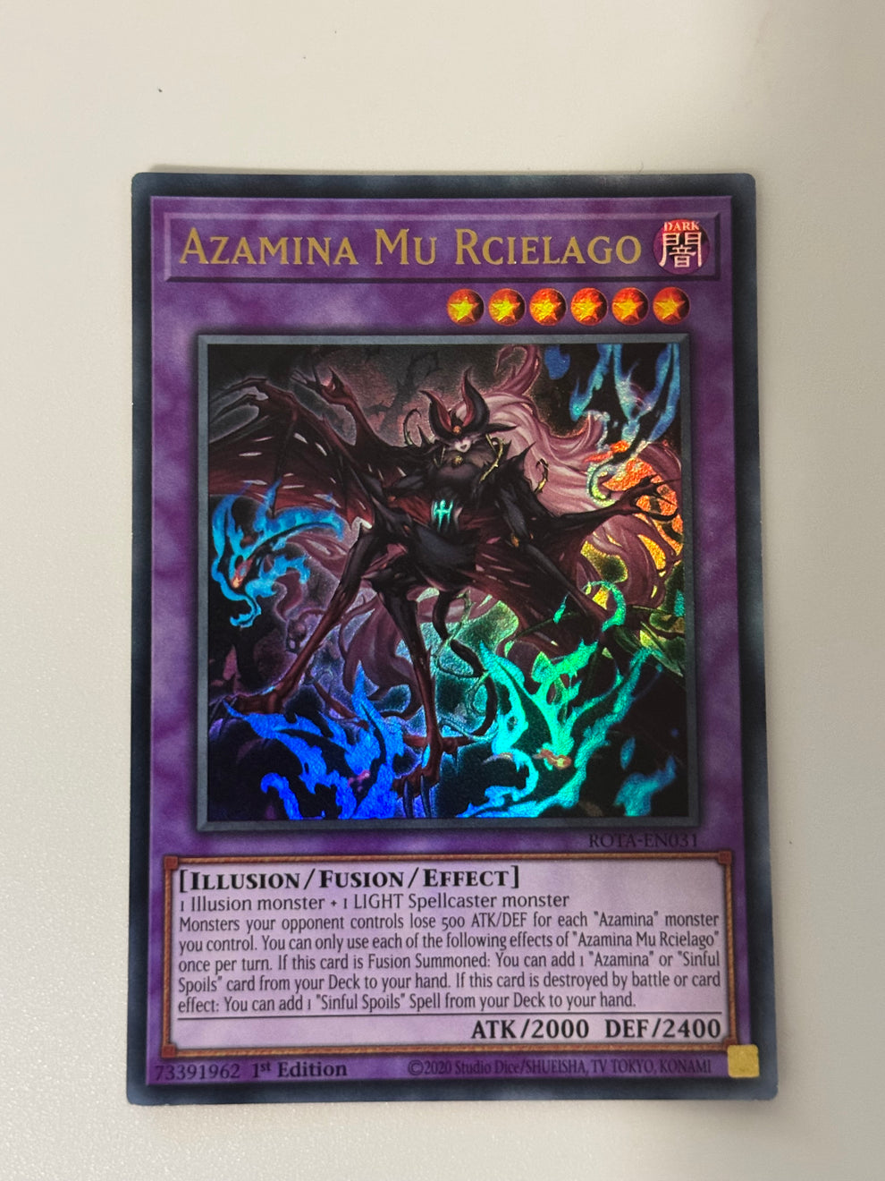 Azamina Mu Rcielago ROTA-EN031 – Genesis TCG