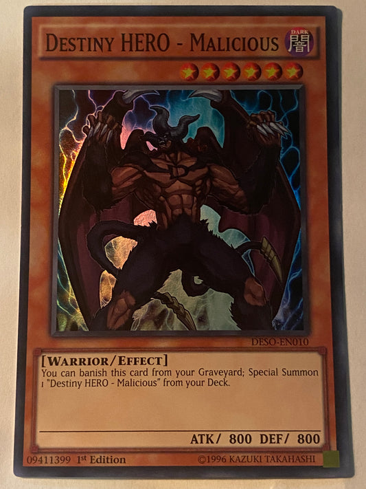 Destiny HERO - Malicious  DESO-EN010