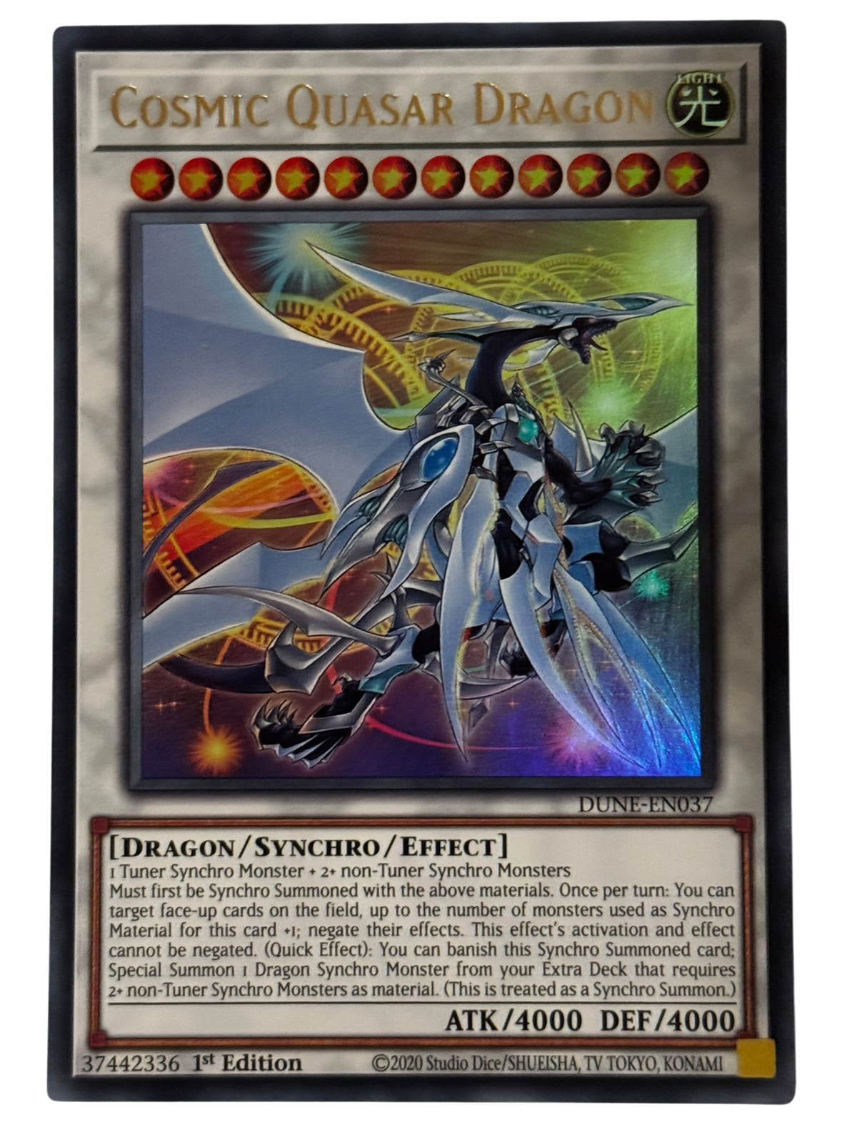 Cosmic Quasar Dragon DUNE-EN037