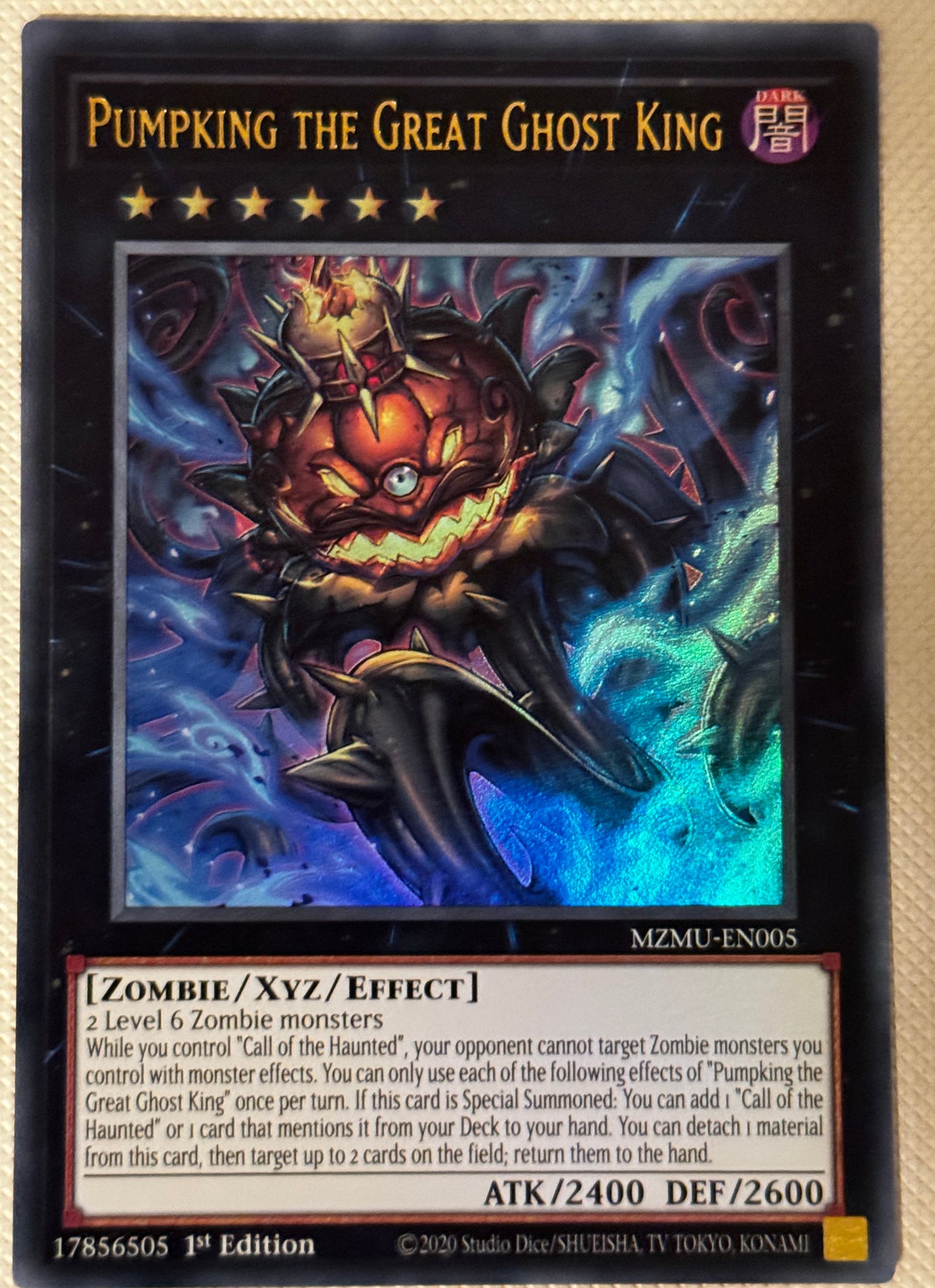Pumpking the Great Ghost King MZMU-EN005