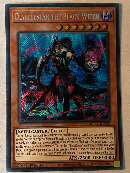 Diabellstar The Black Witch AGOV-EN006