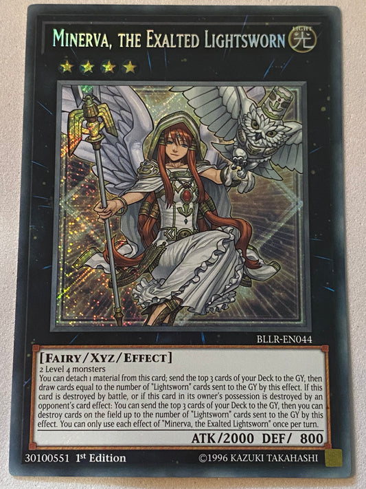 Minerva, The Exalted Lightsworn BLLR-EN044