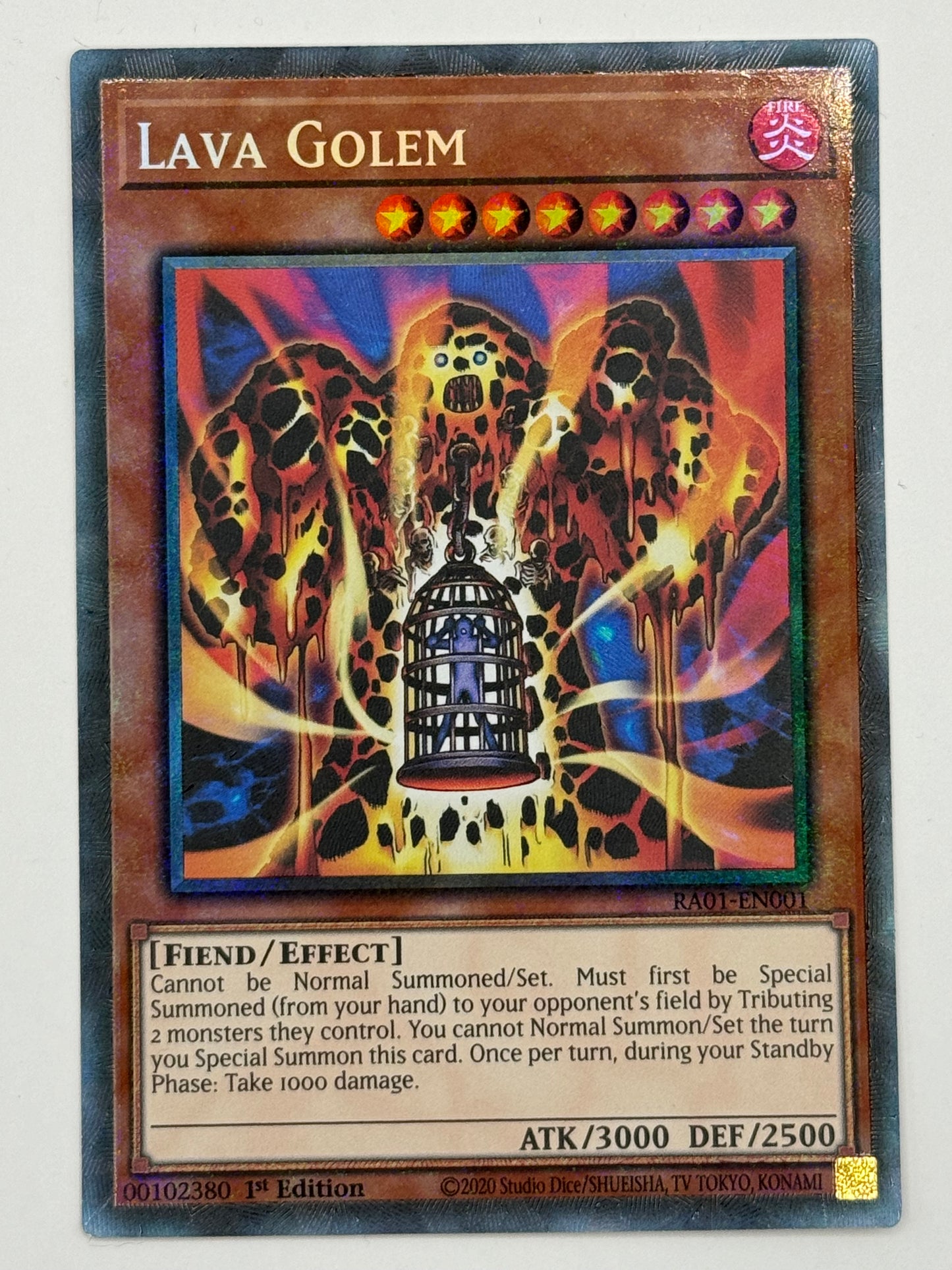 Lava Golem RA01-EN001
