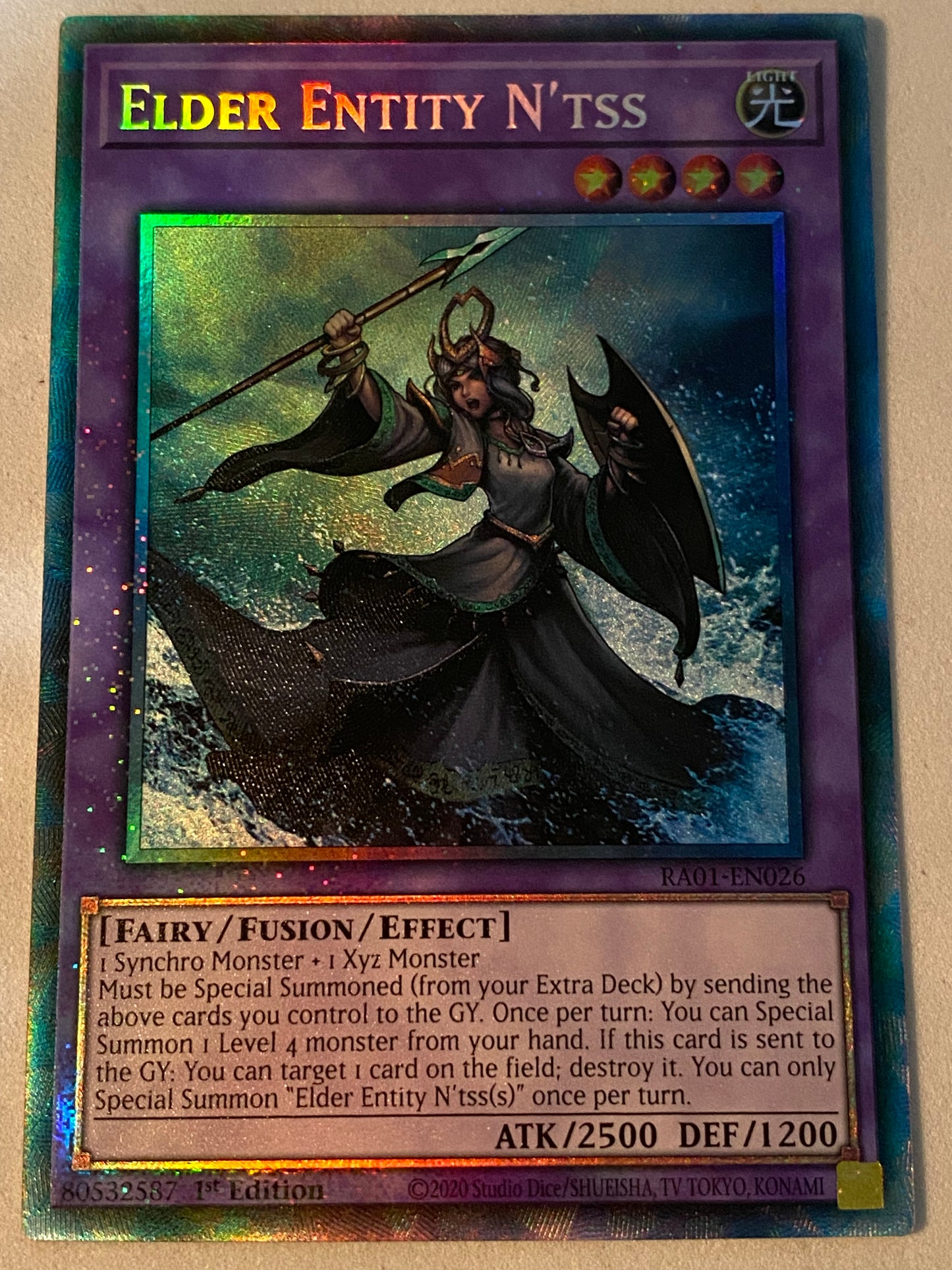 Elder Entity Nt'ss RA01-EN026 Genesis TCG Elder Entity Nt'ss RA01-EN026 Genesis TCG