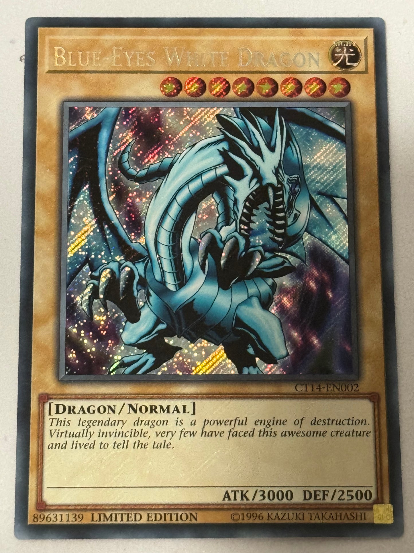 Blue-Eyes White Dragon CT13-EN002