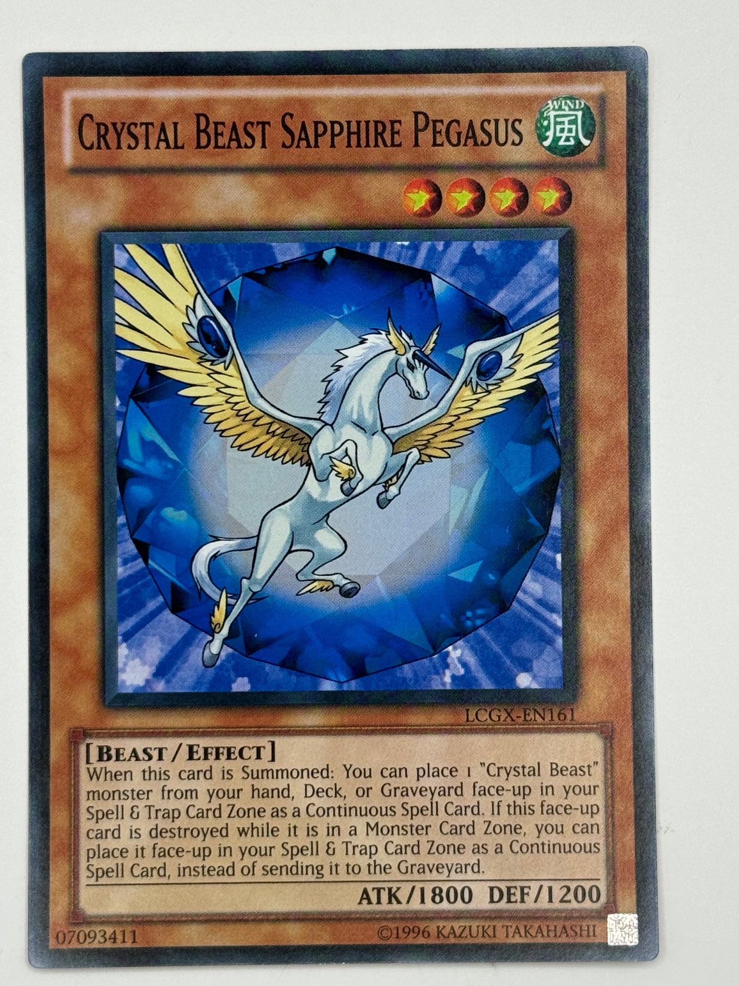 Crystal Beast Sapphire Pegasus LCGX-EN0161