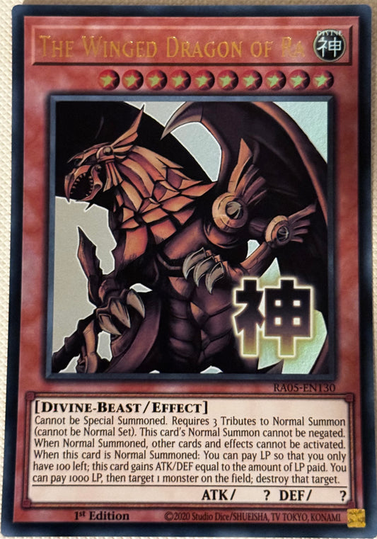 The Winged Dragon Of Ra RA05-EN130