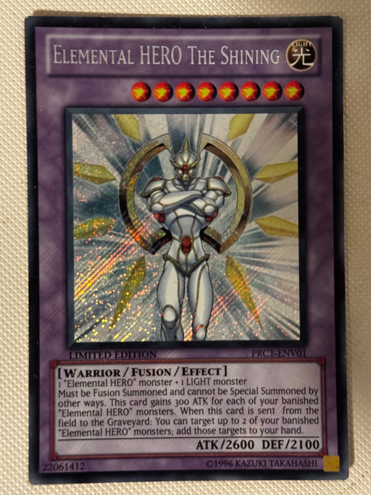 Elemental HERO The Shining PRC1-ENV01