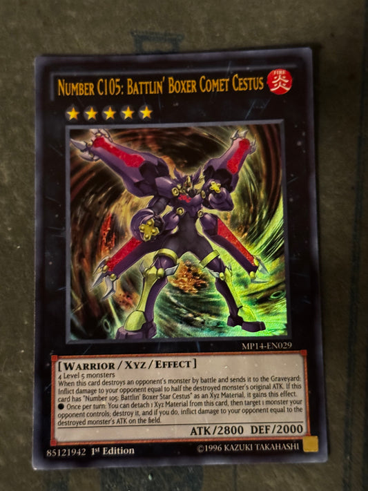 Number C105: Battlin Boxer Comet Cestus MP14-EN029