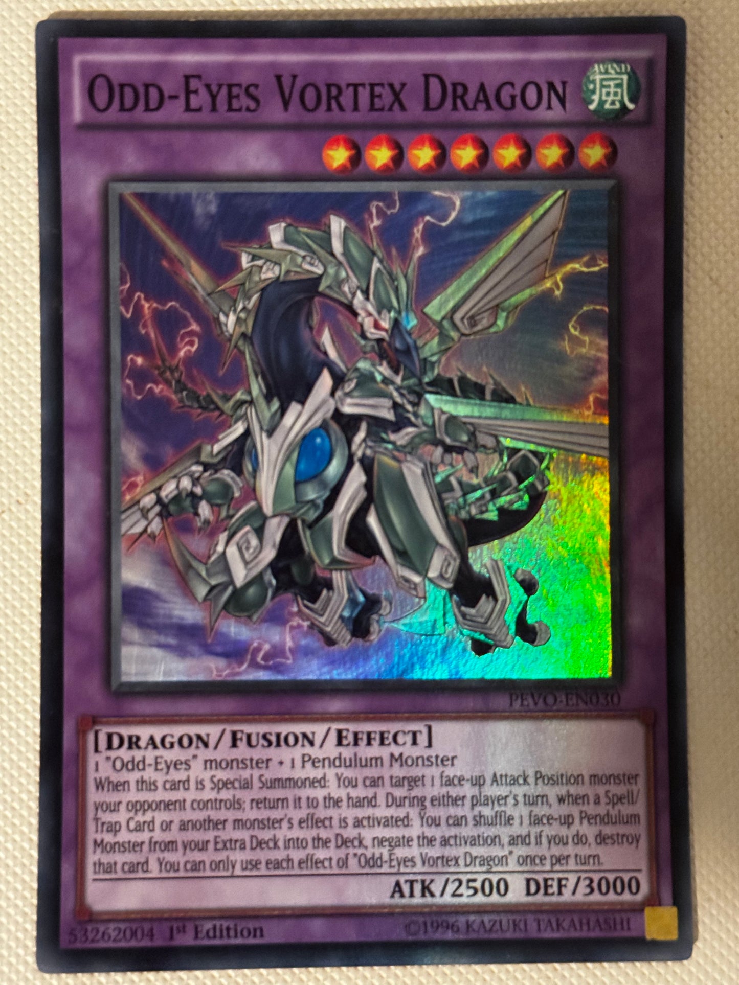 Odd-Eyes Vortex Dragon PEVO-EN030