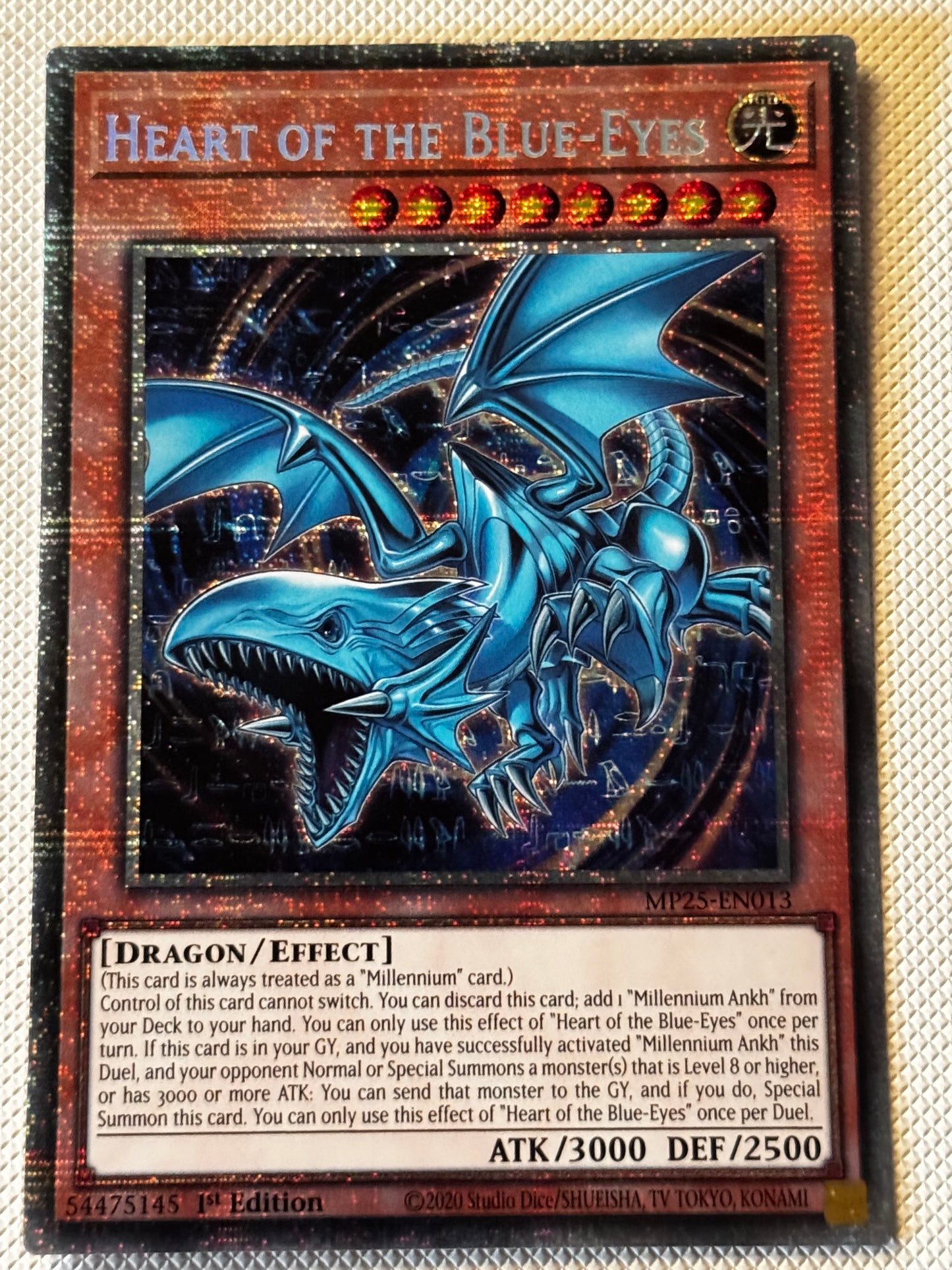 Heart Of The Blue-Eyes MP25-EN013