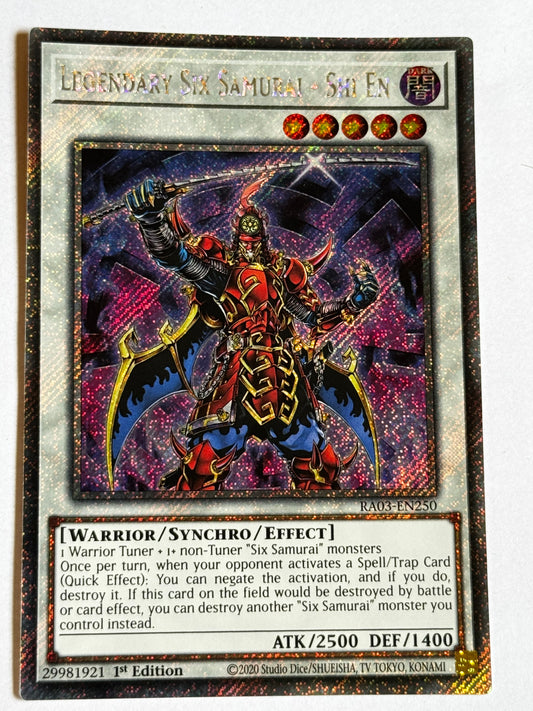 Legendary Six Samurai - Shi En RA03-EN250