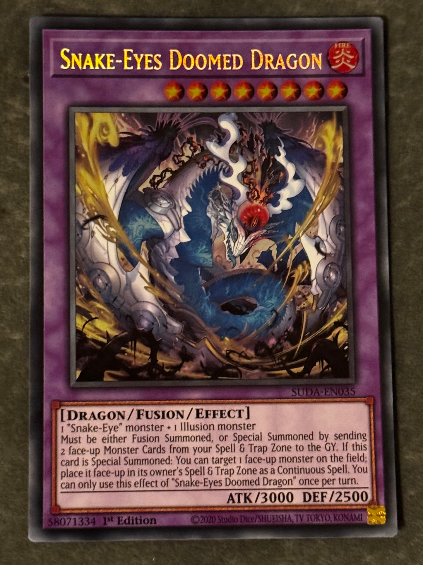 Snake-Eyes Doomed Dragon SUDA-EN035