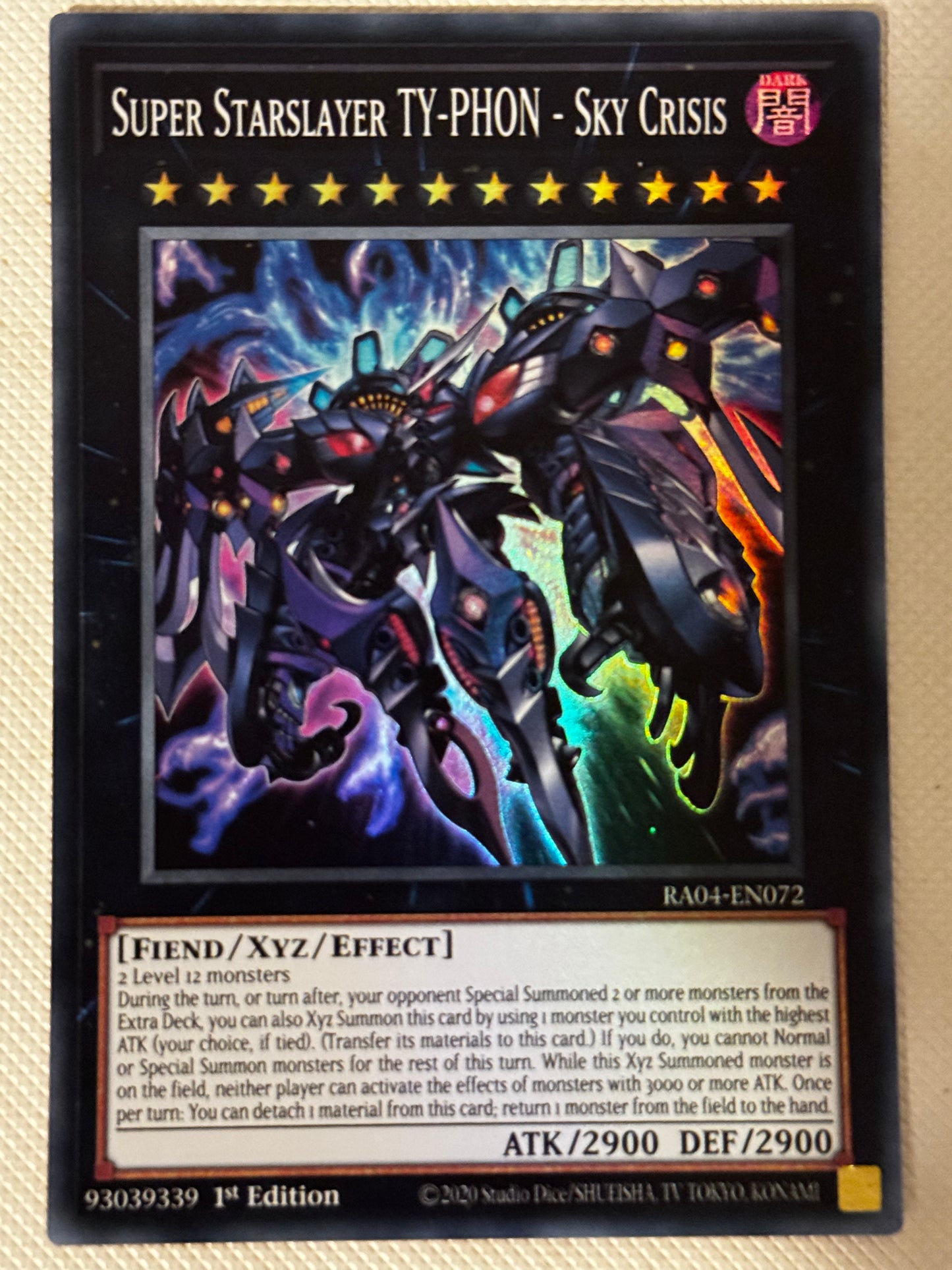 Super Starslayer Ty-Phon - Sky Crisis RA04-EN072