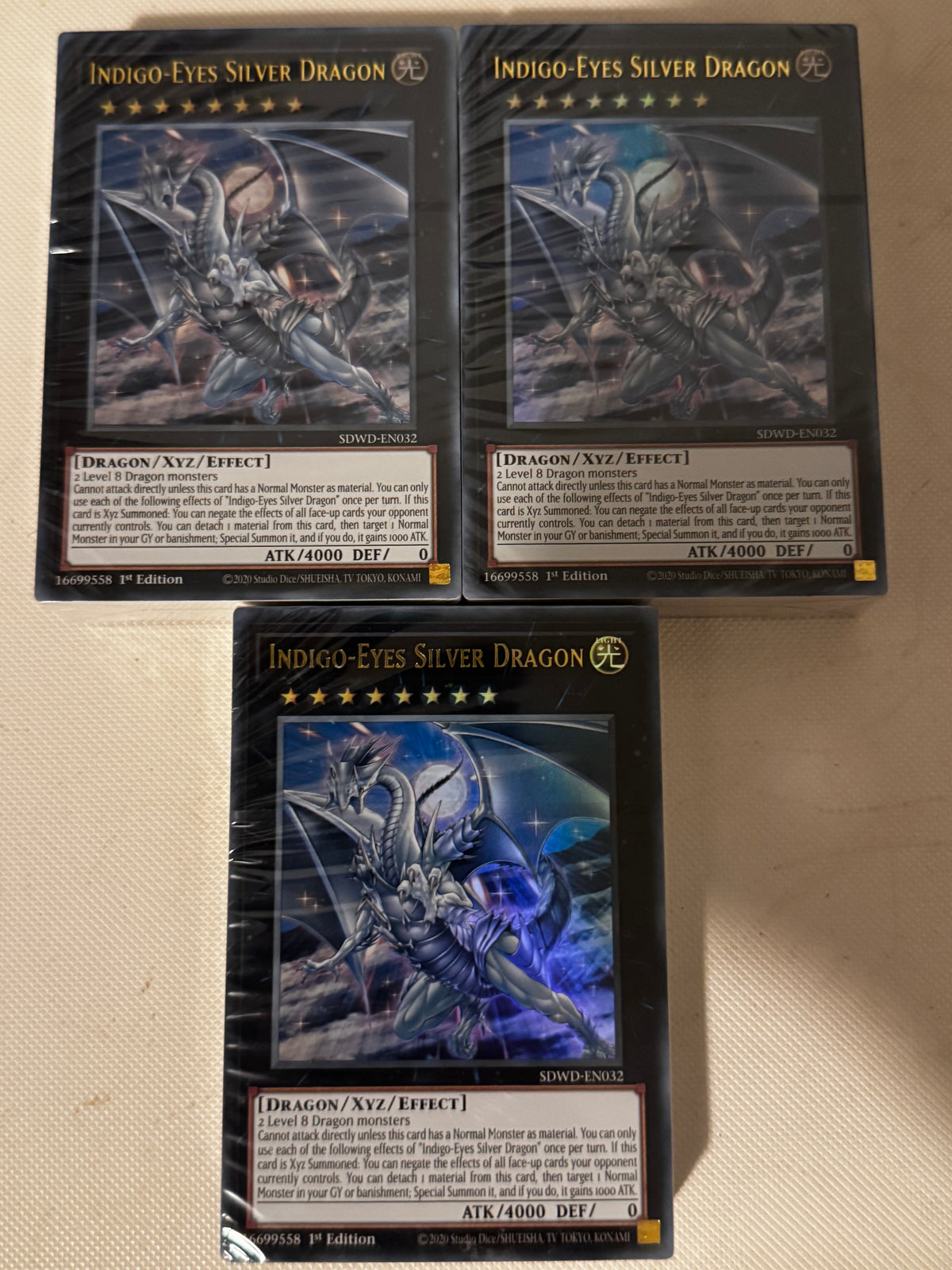 Blue-Eyes White Destiny Structure Deck X3