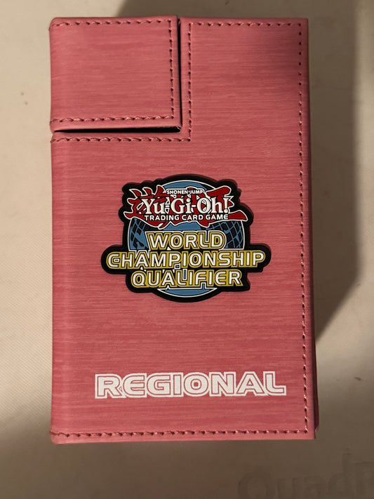 Pink World Championship Qualifier Deck Box