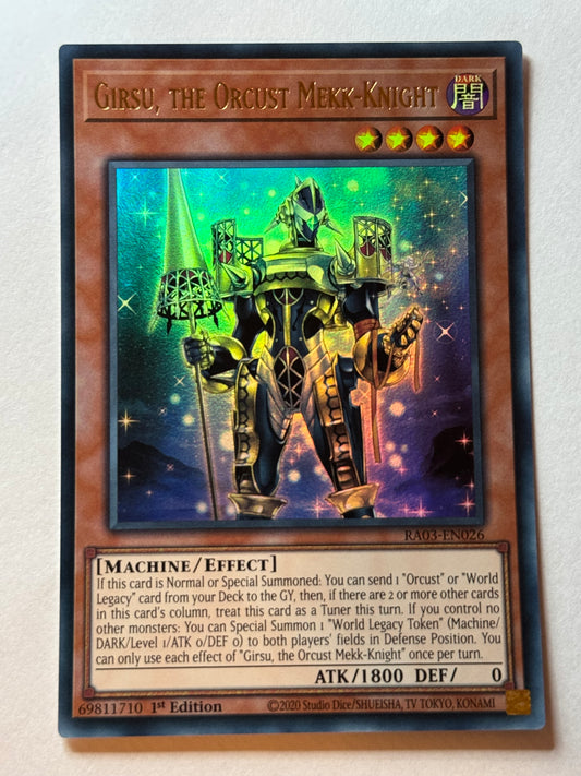 Girsu, The Orcust Mekk-Knight RA03-EN026