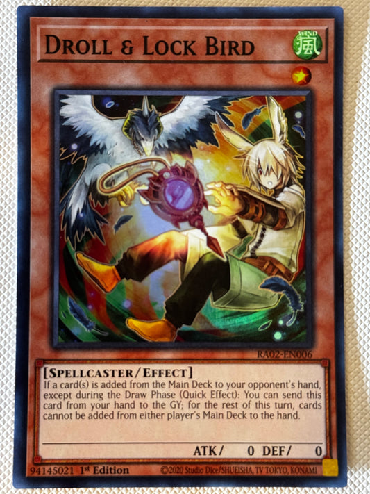 Droll & Lock Bird RA02-EN006