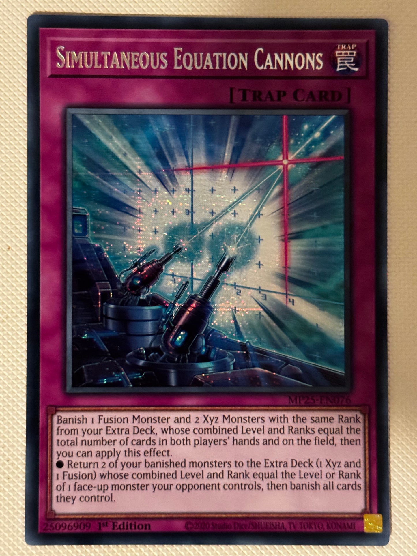 Simultaneous Equation Cannon MP25-EN076