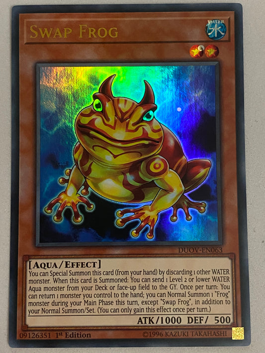 Swap Frog DUOV-EN063 Misprint