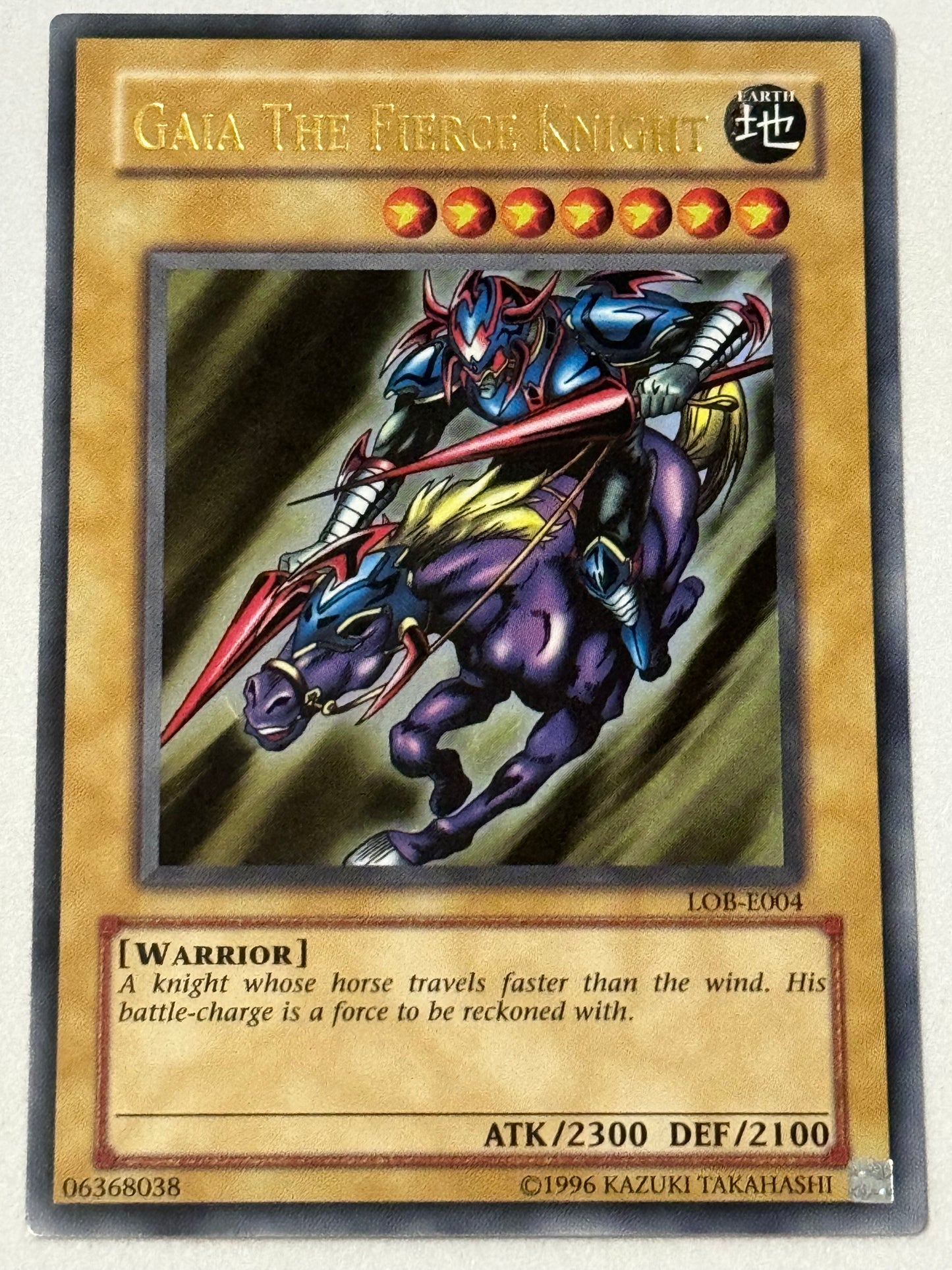 Gaia The Fierce Knight LOB-E004