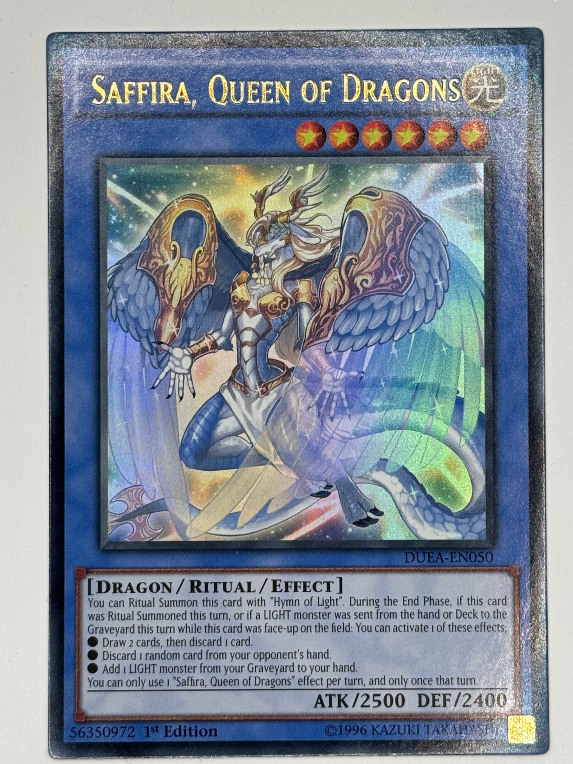 Saffira, Queen Of Dragons DUEA-EN050 – Genesis TCG