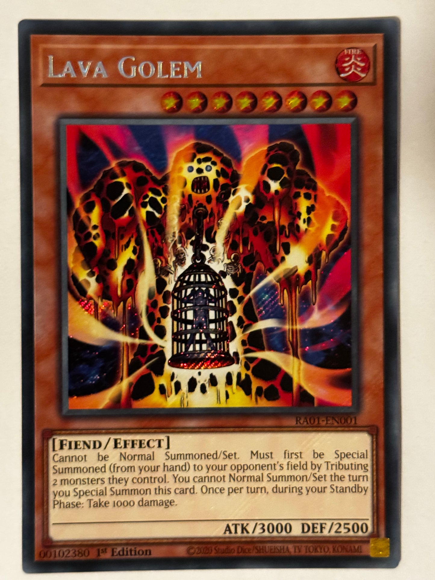 Lava Golem RA01-EN001